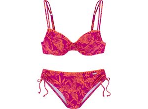 4067601874306 - Kensi Bügel-Bikini Doppelträger für Damen orange 38C