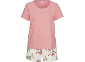 4067601915610 - LASCANA Luxurious Nights Shorty floral für Damen pink 32 34