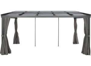 4067602336582 - KONIFERA Anbaupavillon Bilbao Terrassenüberdachung in Breite 360 423 und 480 