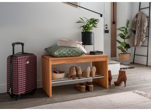 4067602518889 - Home affaire Schuhbank »Dura« aus massiven Wildeichenholz oder Buche Breite 82 cm