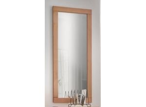 4067602565562 - Wandspiegel HOME AFFAIRE Dura Spiegel Gr B H T 50 cm x 120 cm x 25 cm braun (buche) Wandspiegel aus FSC-zertifiziertem Massivholz Breite 50 cm