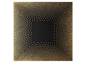 4067602803633 - Leinwandbild The Frame gold (goldfarben) Bilder B H 70cm x 70cm Abstrakt quadratisch Leinwand Akustikbild mit sehr guten Schallabsorptions-Eigenschaften B70cm H70cm