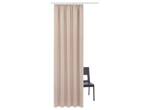 4067602829374 - Vorhang MY HOME Sola Gardinen Gr 225 cm Kräuselband 130 cm beige (sand) Kräuselband verdunkelnd Polyester gewebt unifarben