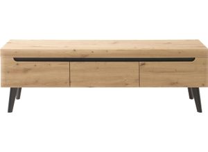 4067602880764 - Lowboard INOSIGN Torge TV-Unterschrank TV-Kommode Fernsehschrank TV-Board Sideboards Gr B H T 160 cm x 50 cm x 40 cm 3 braun (eiche artisan dekor) Lowboards abgeschrägte Füße zwei Farben und Größen Scandi Design 160 cm breit