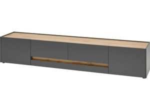 4067602881464 - Lowboard INOSIGN City Giron Sideboards Gr B H T 220 cm x 40 cm x 45 cm 2 grau (anthrazit) Lowboards Breite ca 220 cm