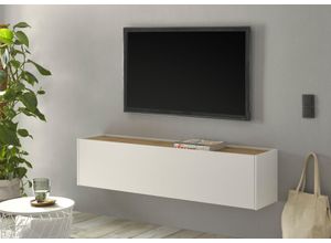 4067602881600 - TV-Schrank INOSIGN City Giron moderner Hängeschrank Lowboard Wandschrank weiß B150cm H35cm T30cm FSC-zertifizierter Holzwerkstoff Schränke zeitlos modern wohnliches Home Office Breite 100 cm 4067602881600 - TV-Schrank INOSIGN City Giron moderner Hängeschrank Lowboard Wandschrank weiß B150cm H35cm T30cm FSC-zertifizierter Holzwerkstoff Schränke zeitlos modern wohnliches Home Office Breite 100 cm
