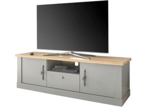 4067602882782 - Lowboard HOME AFFAIRE CHAMBORD Sideboards Gr B H T 155 cm x 48 cm x 44 cm 1 grau (lichtgrau) Lowboards Breite ca 155 cm