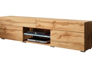 4067602899926 - Lowboard INOSIGN Carrera Sideboards Gr B H T 180 cm x 454 cm x 33 cm matt 2 braun (eichefarben votan) Lowboards Breite 180 cm