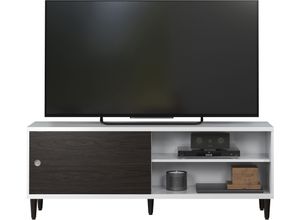 4067602907041 - TV-Regal INOSIGN Evolution Regale Gr B H T 150 cm x 56 cm x 396 cm 2 St weiß (weiß o weiß braun) TV- Hifi-Regale Komplett werkzeugloser Aufbau Stabil ohne sichtbare Beschläge