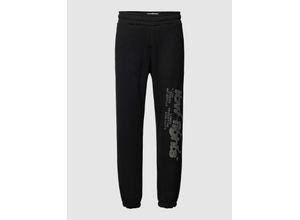 4067608877980 - Sweatpants mit Label-Strasssteinbesatz