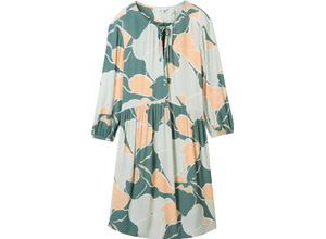 4067672041317 - TOM TAILOR Sommerkleid 3 4-Arm Allover-Print für Damen grün 40