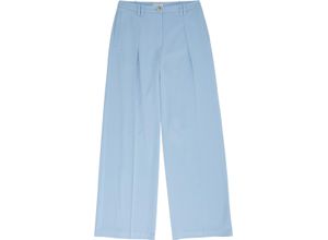 4067672056205 - TOM TAILOR Hose Lea High Waist Bundfalten für Damen blau 38 32