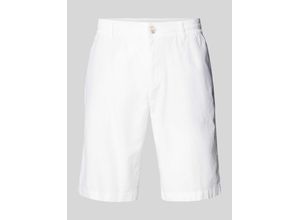 4067672125772 - Regular Fit Leinenshorts mit Gesäßtasche