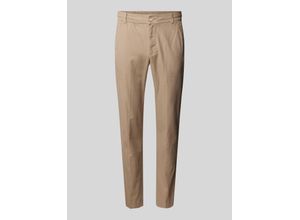 4067672128728 - Relaxed Tapered Fit Leinenhose mit Bügelfalten