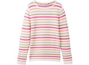 4067672200714 - TOM TAILOR Strickpullover Baumwolle Seitenschlitze für Damen mehrfarbig XXL