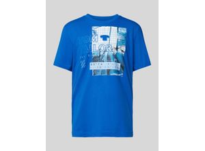 4067672225144 - T-Shirt mit Label-Print