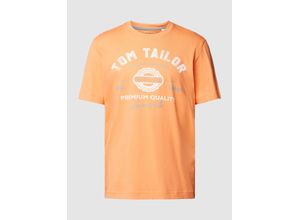 4067672237635 - T-Shirt mit Label-Print