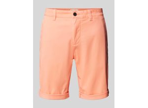 4067672256339 - Slim Fit Chino-Shorts in unifarbenem Design