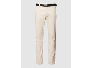 4067672306096 - Slim Fit Chino mit Gürtel