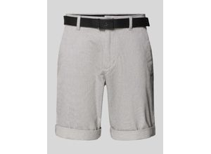 4067672328111 - Regular Fit Chino-Shorts mit Gürtel