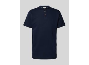 4067672529631 - Regular Fit Poloshirt mit Strukturmuster