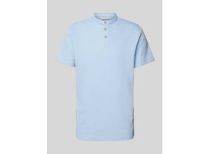 4067672529754 - Regular Fit Poloshirt mit Strukturmuster