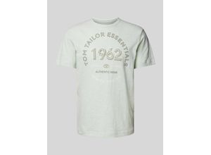 4067672615020 - T-Shirt mit Label-Print