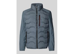 4067672781558 - Regular Fit Steppjacke mit Struktur-Mix