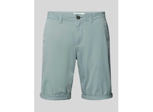 4067672872805 - Slim Fit Chino-Shorts mit Eingrifftaschen