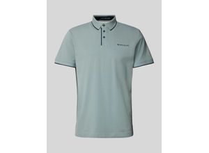 4067672877947 - Poloshirt mit Label-Stitching
