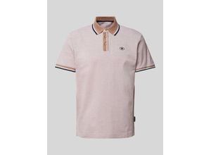 4067672879217 - Regular Style Poloshirt mit Label-Print