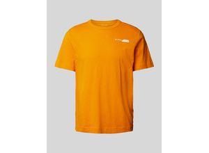 4067672882491 - Regular Style T-Shirt mit Label-Print