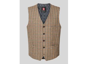 4067677376612 - Slim Fit Weste aus Woll-Mix