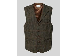 4067677402304 - Harris Tweed Weste mit Brustleistentasche Modell Warner