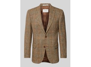 4067677417391 - Regular Fit Harris Tweed Sakko aus Schurwolle mit Pattentaschen Modell Theo