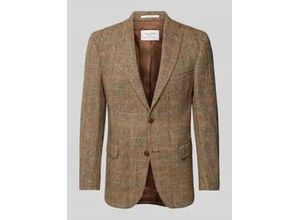 4067677417483 - Regular Fit Harris Tweed Sakko aus Schurwolle mit Pattentaschen Modell Theo