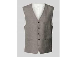 4067677473601 - Regular Fit Anzugweste aus hochwertigem Leinen-Mix Modell WILSON 4067677473601 - Regular Fit Anzugweste aus hochwertigem Leinen-Mix Modell WILSON