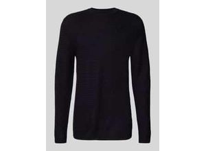 4067677803750 - Strickpullover aus Woll-Mix mit Rundhalsausschnitt