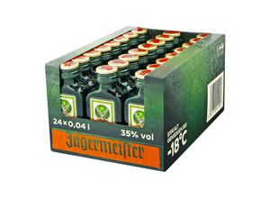 4067700241047 - Mast-Jägermeister SE Jägermeister 35 % vol Miniaturen 24 x 4cl