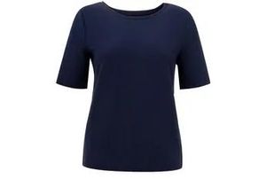 4067705617397 - Rundhals-Shirt ZAIDA blau 36