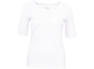 4067705629215 - Rundhals-Shirt ZAIDA weiss 40