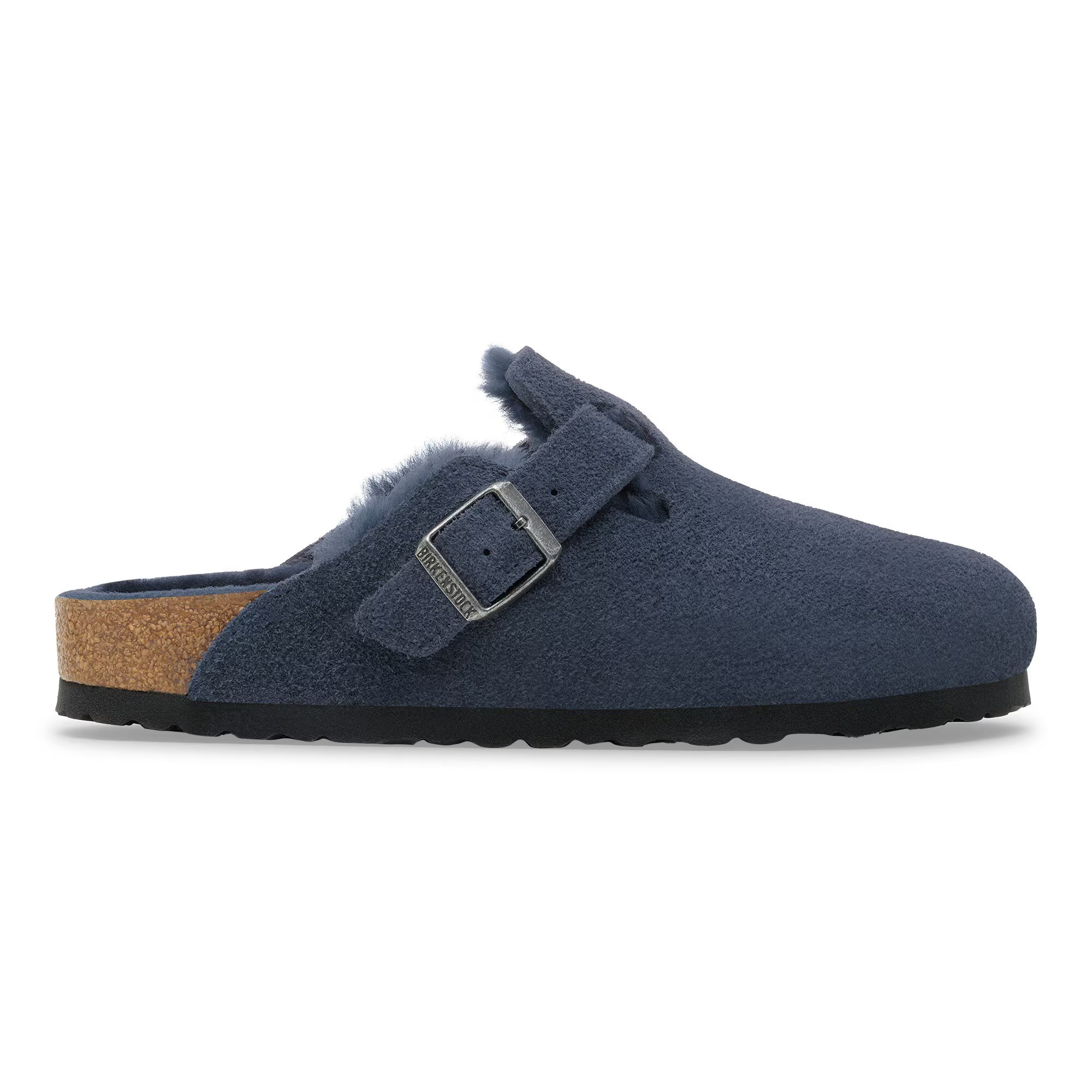4067707469529 - Sandalen Boston BS Suede Leather  Fur New Navy (Étroit)
