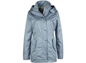 4067822122507 - FUCHS SCHMITT Regenjacke Stehkragen Knopfleiste für Damen blau 46