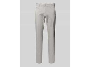 4067829563297 - Regular Fit Chino mit Strukturmuster Modell FABIO