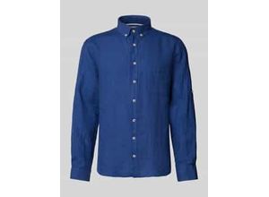 4067831342583 - Modern Fit Leinenhemd mit Brusttasche Modell Dirk