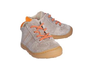 4067858040646 - PEPINO - Schnür-Lauflernschuhe SAMI VELOUR in tundra orange Gr19