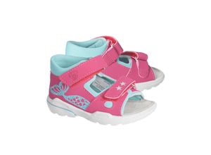 4067858082127 - PEPINO - Klett-Sandalen ARIELLE in pink frozen Gr21