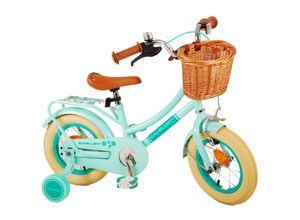 4067872151755 - TPFSports Excellent Kinderfahrrad - Mädchen - 12 Zoll - Rücktritt + Handbremse - Grün