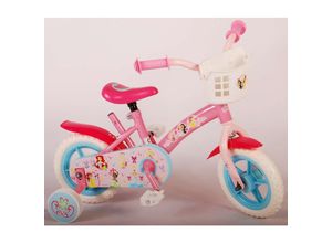 4067872151922 - TPFSports Disney Princess Kinderfahrrad - Mädchen - 10 Zoll - Fester Gang - Rosa