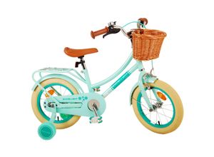 4067872152042 - TPFSports Excellent Kinderfahrrad - Mädchen - 14 Zoll - Rücktritt + Handbremse - Schwarz